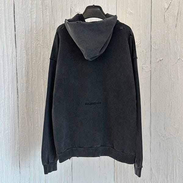 おすすめバレンシアガ 偽物 Paris Moonフリースラージフィットパーカー bau06753